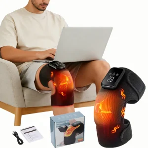 Heated Vibration Knee Massage Pad