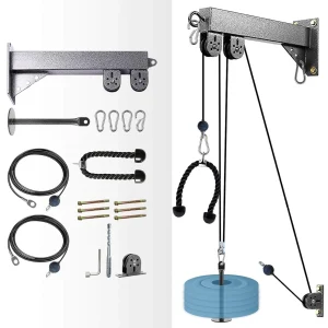 Wall Mounted Cable Pulley System
