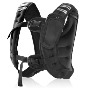 12lb Weight Vest with Reflective Stripe/Pocket
