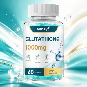 Glutathione 1000mg Gummies Hydrolyzed Collagen Vitamin C